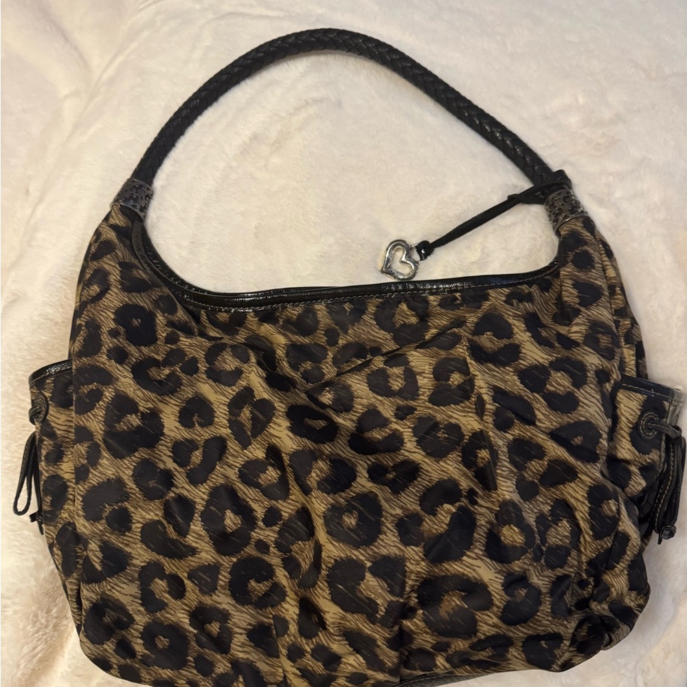 Brighton Leopard Print Shoulder Bag